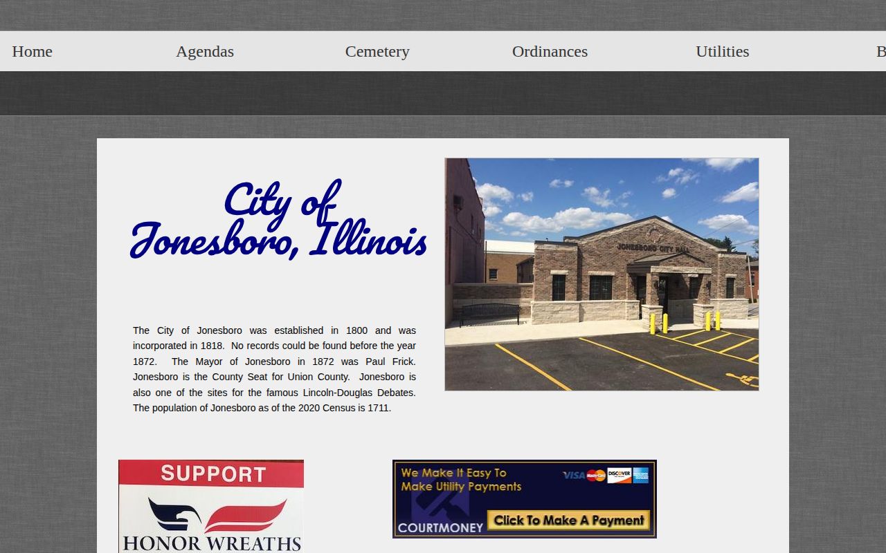 Official Jonesboro Police and city contact information
